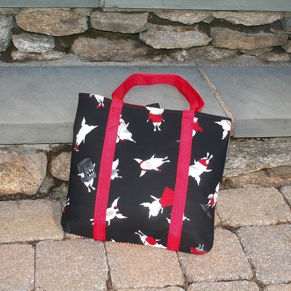 Olivia Book bag/Tote bag NWT Handcrafted USA - Picture 2 of 3